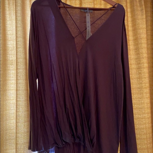 She & Sky light purple blouse - Picture 2 of 2